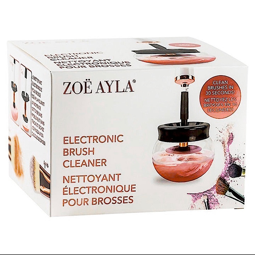 Zoë Ayala Electric Brush Cleaner Set.